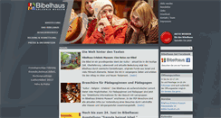 Desktop Screenshot of bibelhaus-frankfurt.de